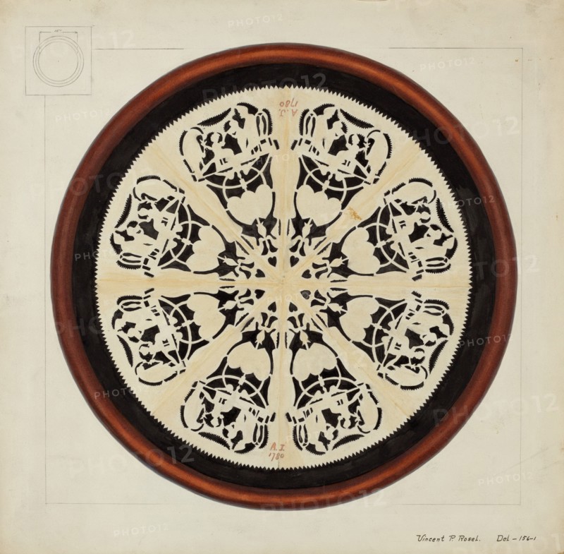 Valentine, c. 1937. Creator: Vincent P. Rosel.