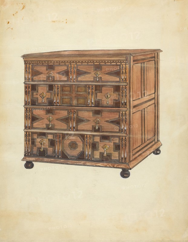 Chest of Drawers, c. 1938. Creator: Lorenz Rothkrantz.