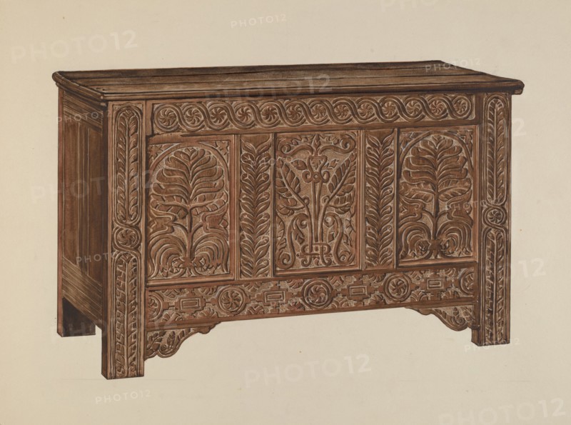 Chest, c. 1939. Creator: M. Rosenshield-von-Paulin.
