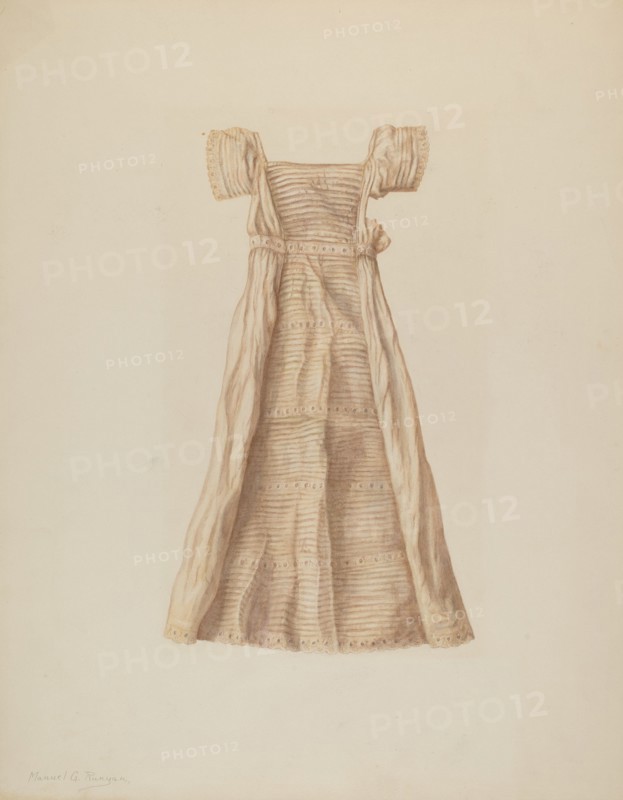Baby Dress, c. 1939. Creator: Manuel G. Runyan.