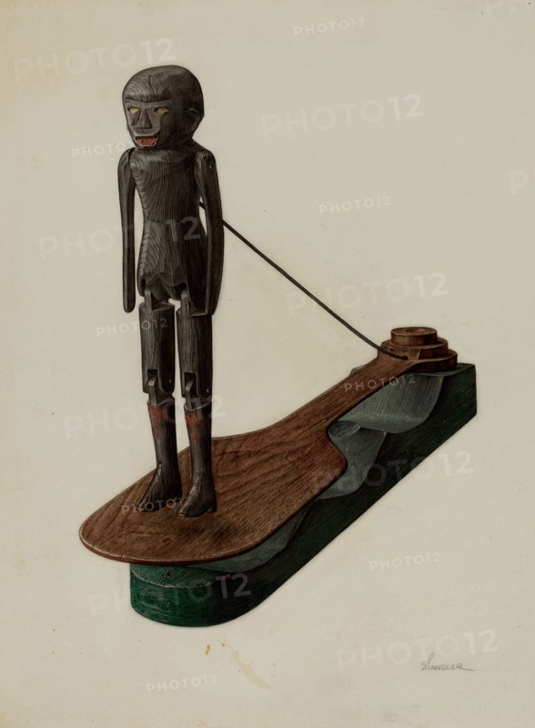 Dancing Doll, c. 1940. Creator: Selma Sandler.