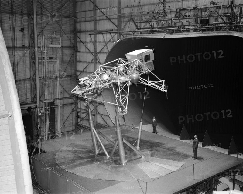 Bell Lunar Landing Training Vehicle (LLTV), USA, 1969.  Creator: NASA.