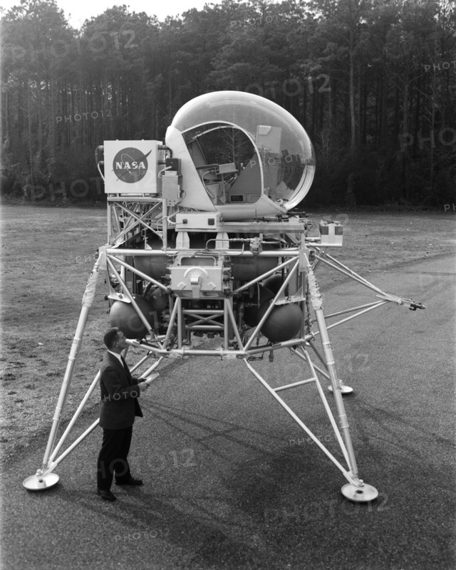 Lunar Landing Vehicle, USA, 1963.  Creator: NASA.