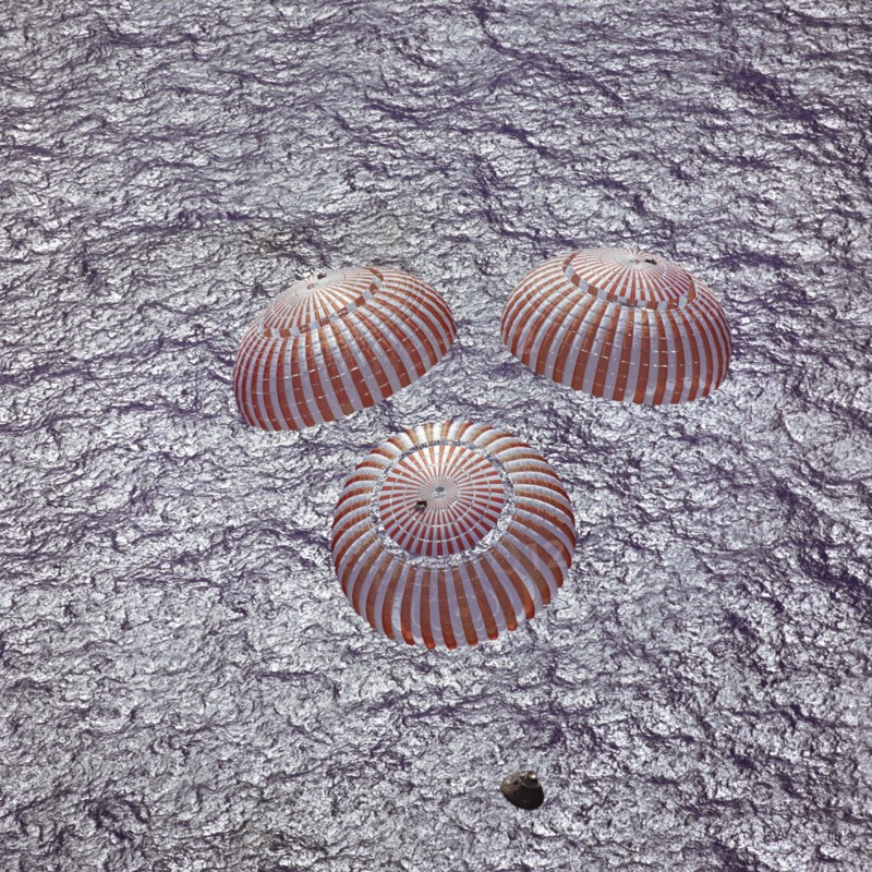 Apollo 16 Recovery, 1972. Creator: NASA.