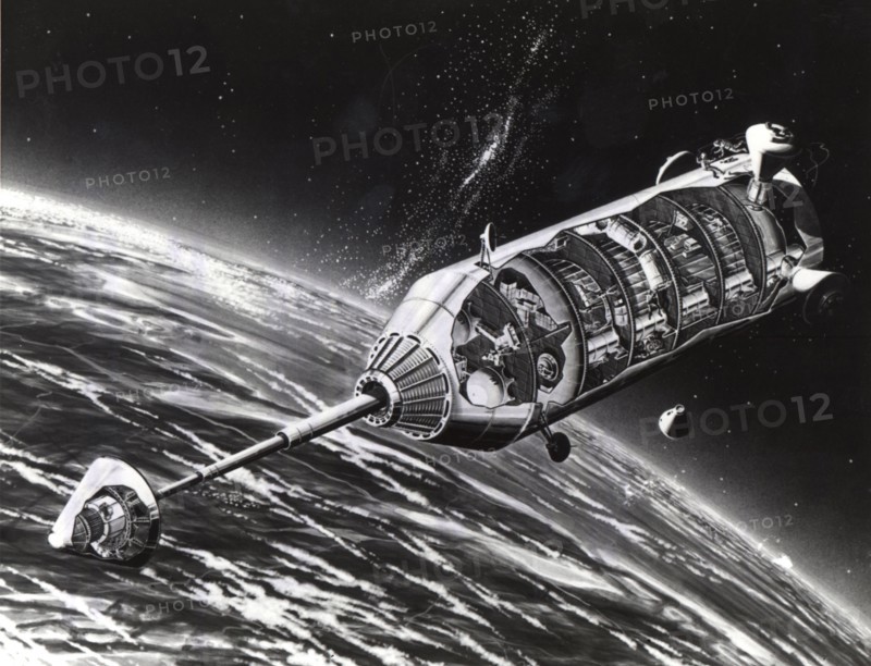 Orbit and Launch Facility Concept. Creator: NASA.