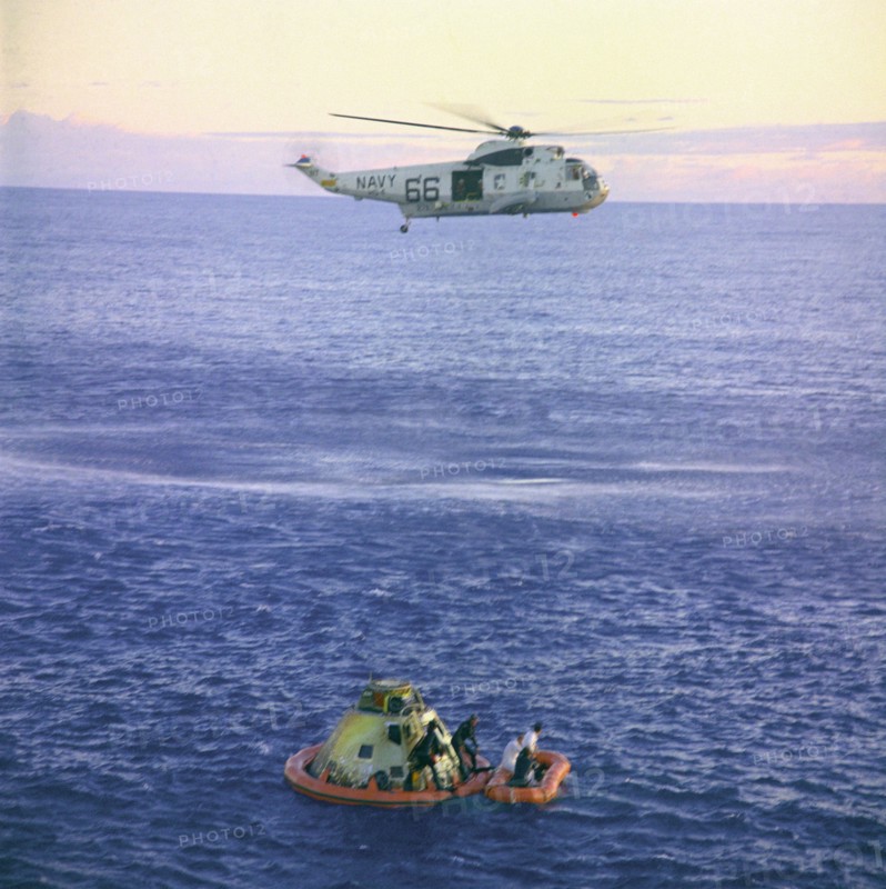 Apollo 10 Helicopter Recovery, 1969. Creator: NASA.