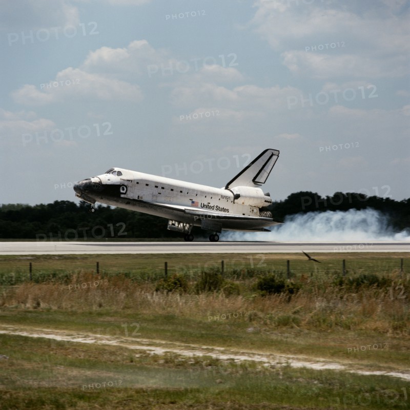 STS-91 landing, Florida, USA, June 12, 1998. Creator: NASA.