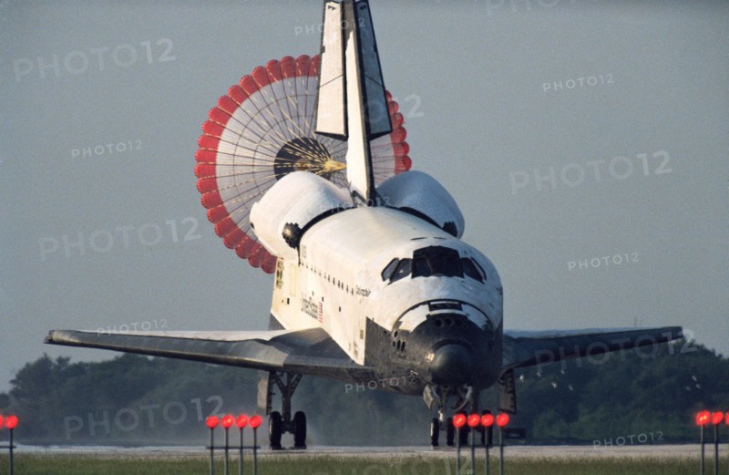 STS-50 landing, USA, July 9, 1992. Creator: NASA.