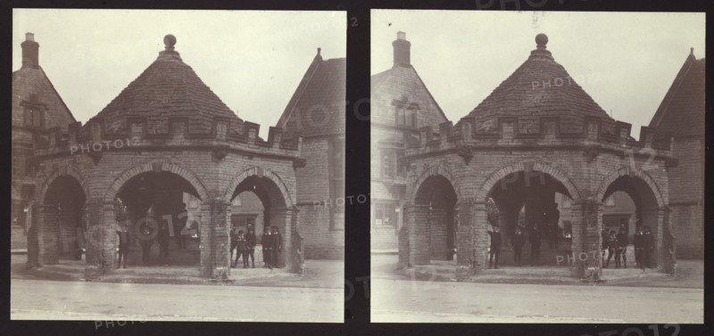 Somerton Market Cross, Market Place, Somerton, South Somerset, Somerset, 1913. Creator: Walter Edward Zehetmayr.