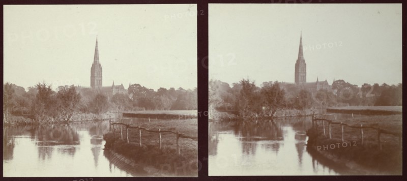 Salisbury Cathedral, Salisbury, Wiltshire, Wiltshire, 1913. Creator: Walter Edward Zehetmayr.