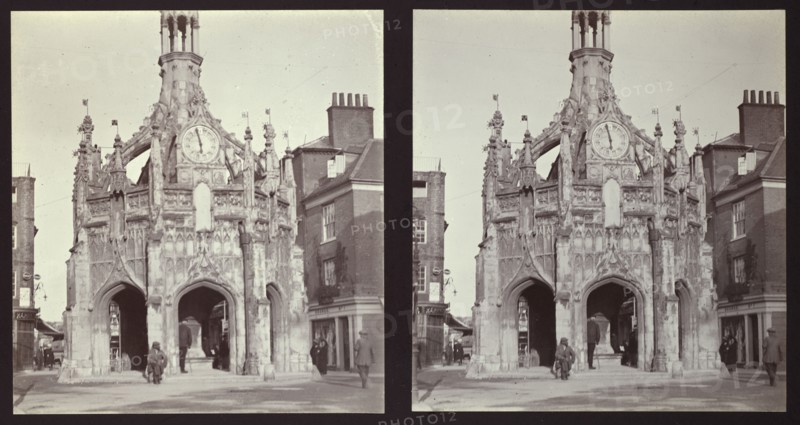 Market Cross, Chichester, West Sussex, 1913. Creator: Walter Edward Zehetmayr.