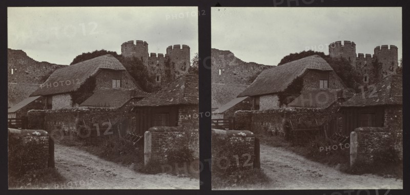 Amberley Castle, Amberley, Horsham, West Sussex, 1913. Creator: Walter Edward Zehetmayr.