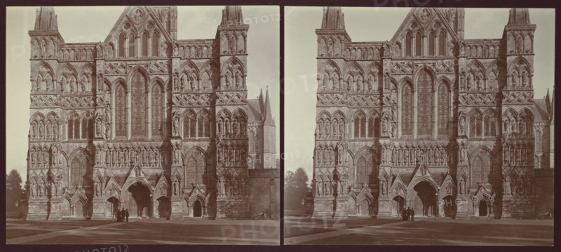 Salisbury Cathedral, Salisbury, Wiltshire, Wiltshire, 1913. Creator: Walter Edward Zehetmayr.