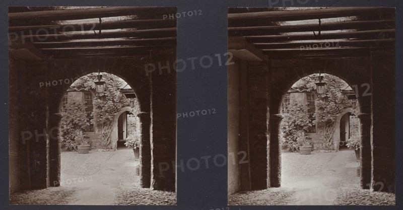 Cathedral Close, Exeter, Devon, 1913. Creator: Walter Edward Zehetmayr.