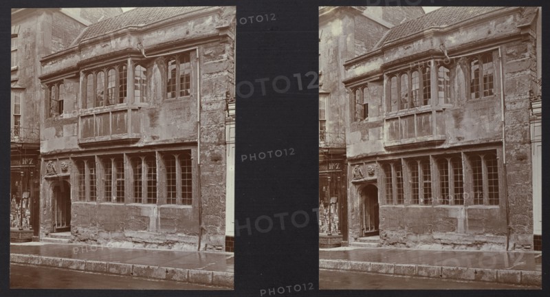 Tribunal House, High Street, Glastonbury, Mendip, Somerset, 1913. Creator: Walter Edward Zehetmayr.