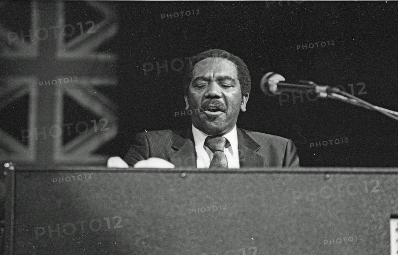 Jimmy Smith, Philip Morris Jazz. Festival. Dominion Theatre. London, Nov 1985. Creator: Brian O'Connor.