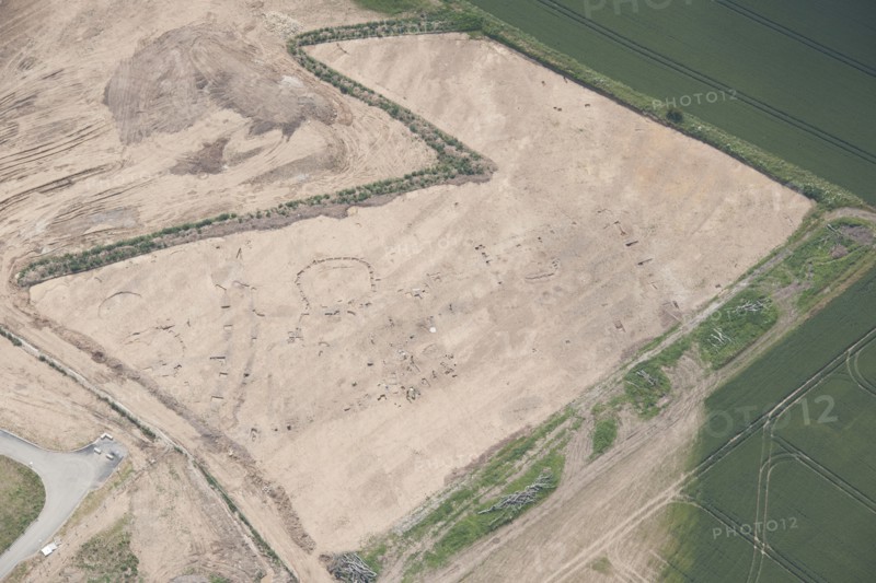Probable later prehistoric/Roman settlement, Scarborough, North Yorkshire, 2015. Creator: Historic England.