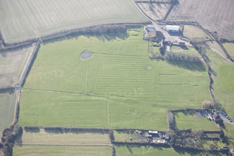 Romano-British villa and associated medieval earthworks, Car Colston, Nottinhghamshire, 2015. Creator: Historic England.