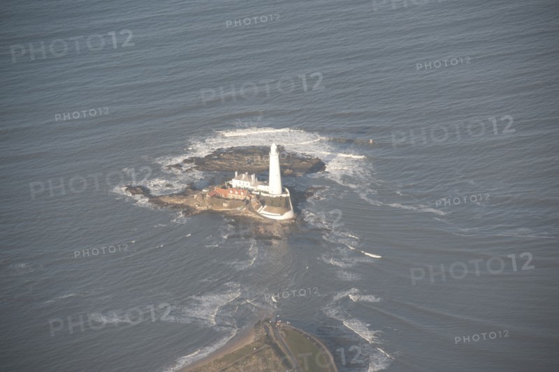 St Mary's Lighthouse, decommissioned in 1984, North Tyneside, 2015. Creator: Historic England.