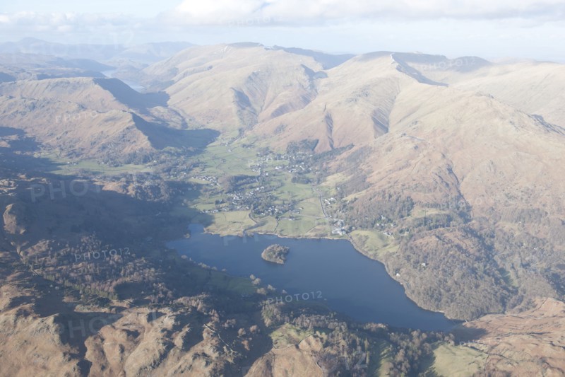 Grasmere, Helm Crag, Seat Sandal and Fairfield, Cumbria, 2019. Creator: Historic England.
