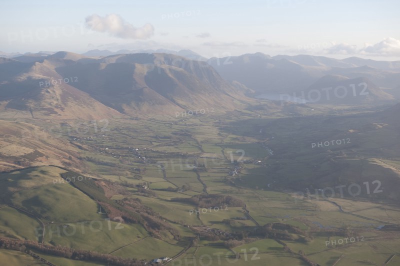 Lorton Vale, from the north-west, Cumbria, 2015. Creator: Historic England.