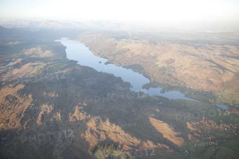 Coniston Water, from the south-west, Cumbria, 2015. Creator: Historic England.