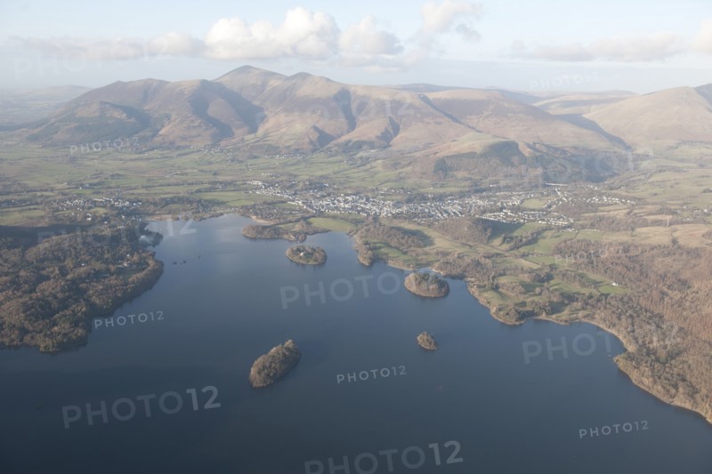 Derwent Water, Keswick and Skiddaw, Cumbria, 2015. Creator: Historic England.