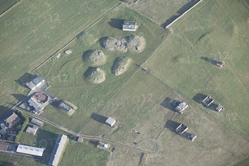 Lizard Lane World War Two heavy anti-aircraft battery, near Whitburn, South Tyneside, 2015. Creator: Historic England.