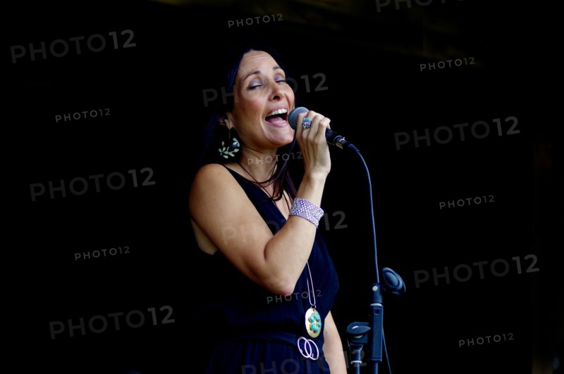Jo Harrop, Jo Harrop Quartet, Listening Room Jazz, Three Horseshoes, Knockholt, Kent, July 2021. Creator: Brian O'Connor.