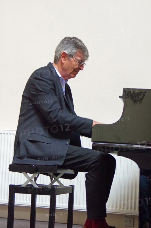 Darius Brubeck, Darius Brubeck Quartet, NJA Fundraiser, Loughton Methodist Church, Essex, Sep 2021. Creator: Brian O'Connor.