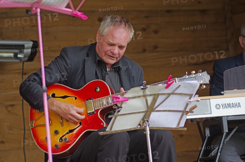 Shane Hill, Jo Harrop Quartet, Listening Room Jazz, Three Horseshoes, Knockholt, Kent, July 2021. Creator: Brian O'Connor.
