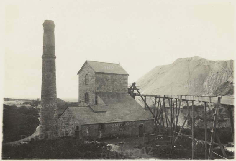 Bloomdale China Clay and Stone Works, St Stephen-in-Brannel, Cornwall, 1919-1936. Creator: Unknown.