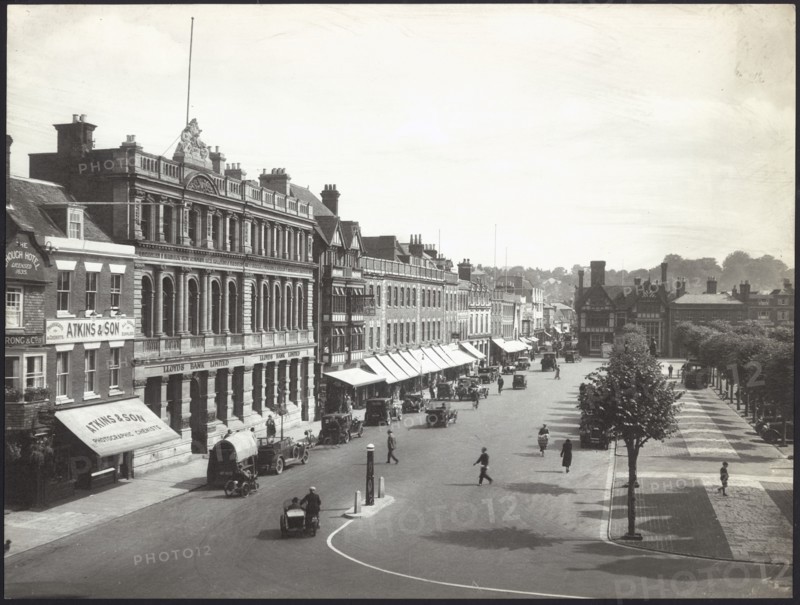Blue Boar Row, Salisbury, Wiltshire, Wiltshire, 1925-1935. Creator: Unknown.