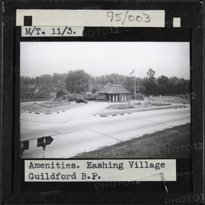 Eashing Petrol Station, Lower Eashing, Shackleford, Guildford, Surrey, 1930s. Creator: Unknown.