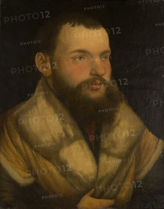 Portrait of a Man, 1520/30. Creator: Martin Schaffner.