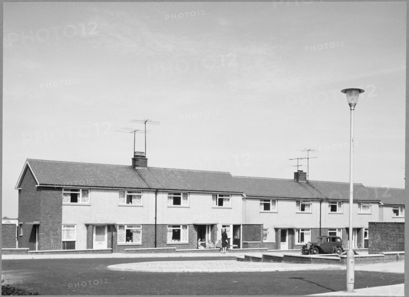 34-40 Lee Avenue, Shilbottle, Northumberland, 1960-1965. Creator: Phillipson and Son.