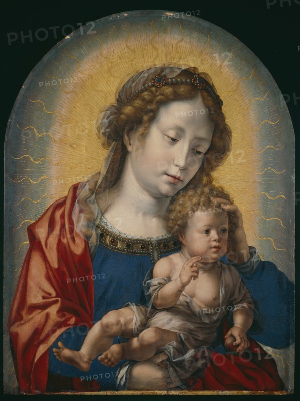 Virgin and Child, c. 1520. Creator: Jan Gossaert.