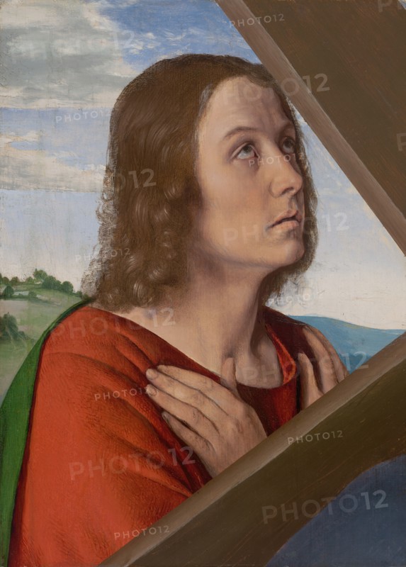 Fragment from Christ Carrying the Cross: Saint John the Evangelist, 1500/05. Creator: Jean Hey.