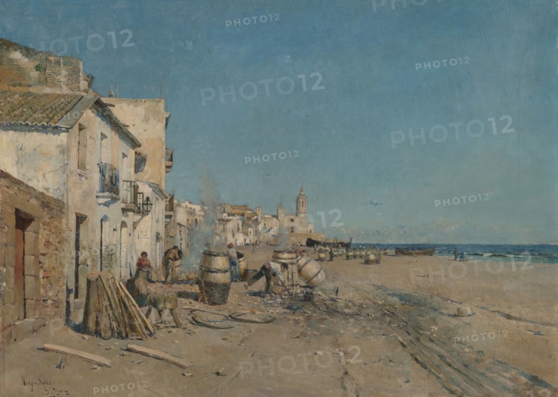 Sitges, 19th century. Creator: Juan Roig y Soler.