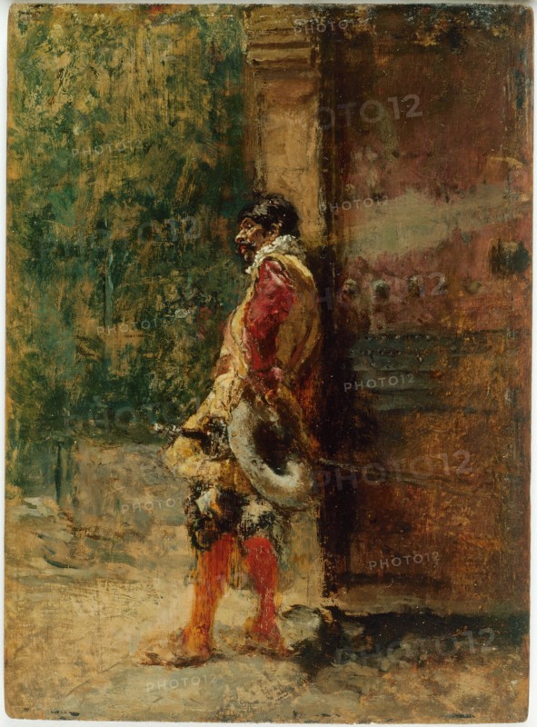 Cavalier, c. 1871. Creator: Mariano Jose Maria Bernardo Fortuny y Carbo.