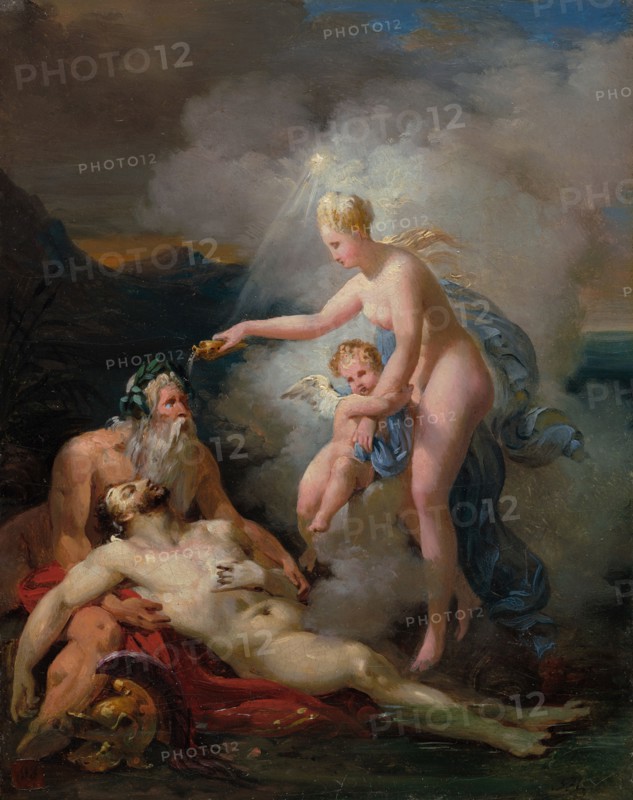 Venus Healing Aeneas, about 1820. Creator: Merry Joseph Blondel.