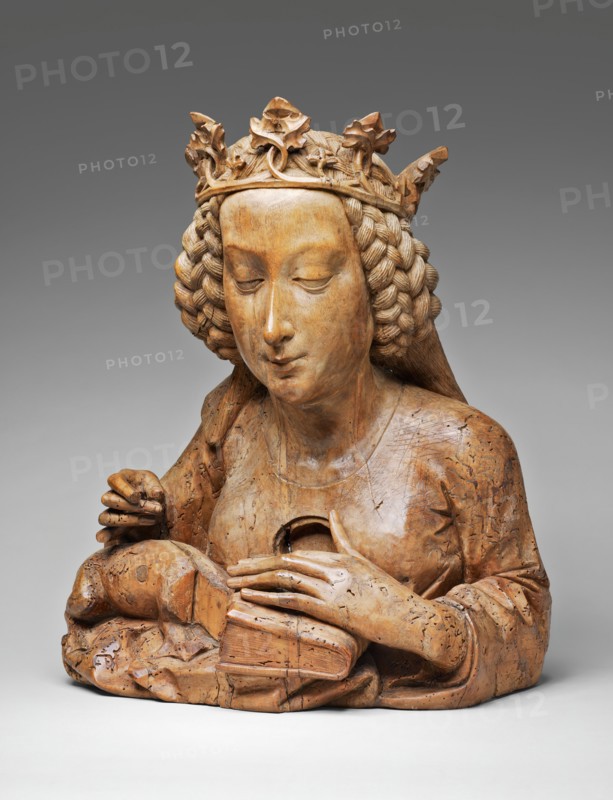 Reliquary Bust of Saint Margaret of Antioch, 1465/70. Creators: Nikolaus Gerhaert, Workshop of Niclaus Gerhaert von Leyden.