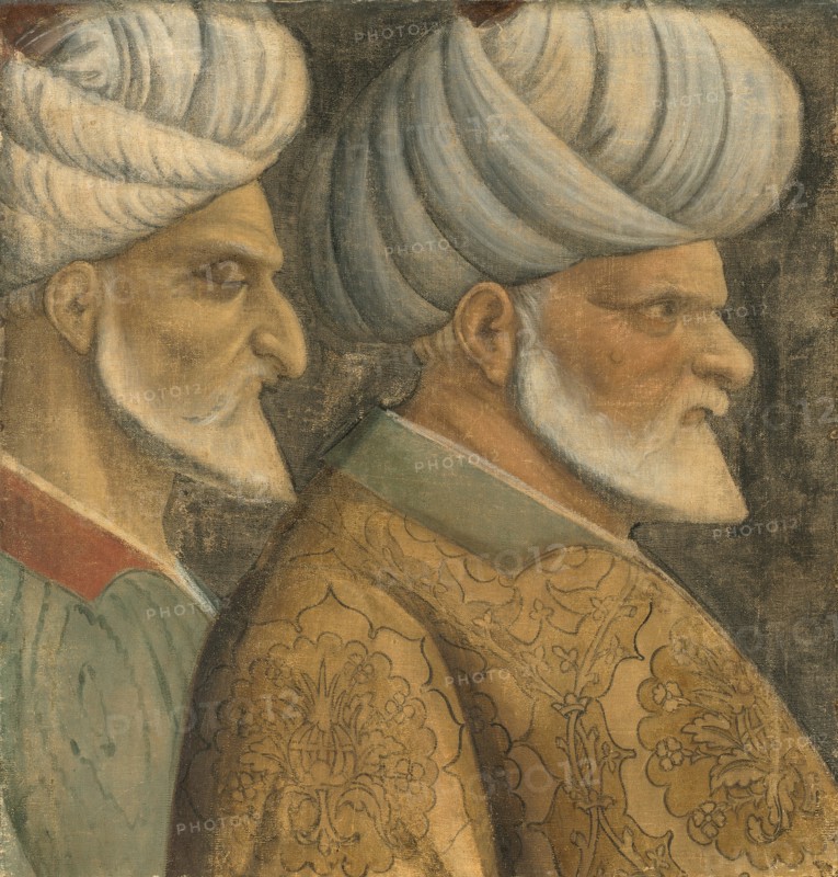 Sinan the Jew and Haireddin Barbarossa, c. 1535. Creator: Unknown.