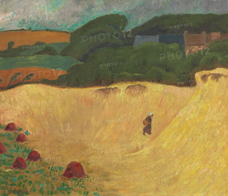 The Beach of Les Grands Sables at Le Pouldu, 1890. Creator: Paul Serusier.