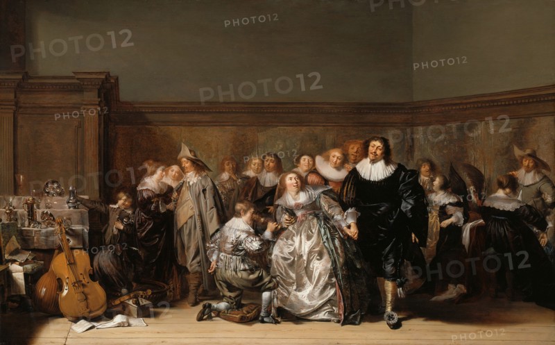 An Elegant Company, 1632. Creator: Pieter Codde.