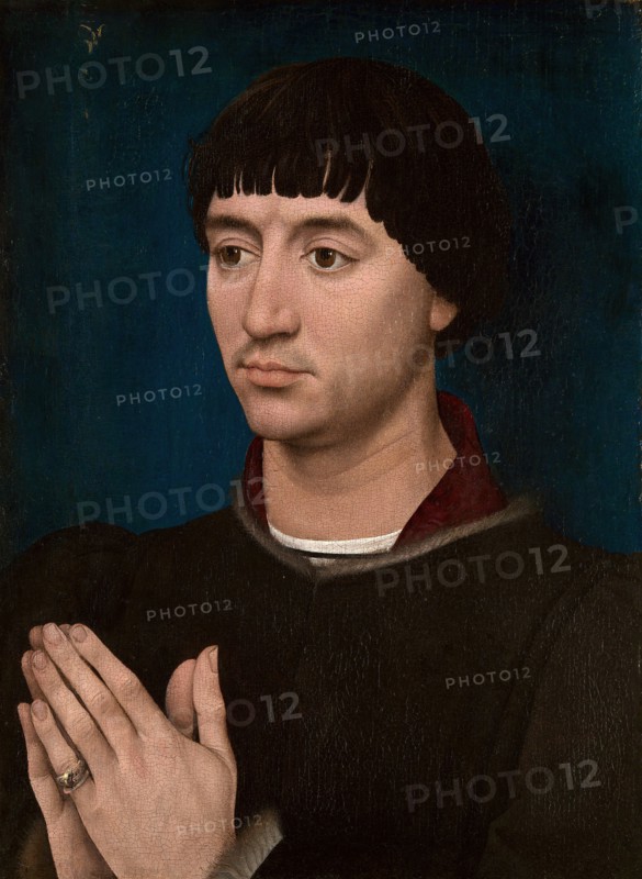 Portrait of Jean Gros, 1460/64. Creators: Workshop of Rogier van der Weyden, Rogier Van der Weyden.