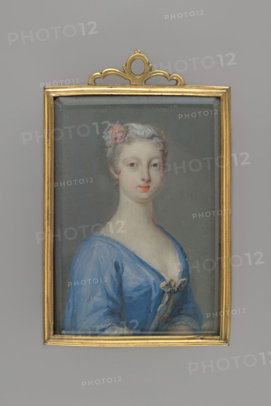 Portrait of Countess Grafin von Furstenberg, c.1740. Creator: Rosalba Giovanna Carriera.
