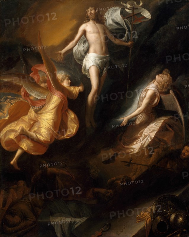 Resurrection of Christ, 1665/70. Creator: Samuel van Hoogstraten.
