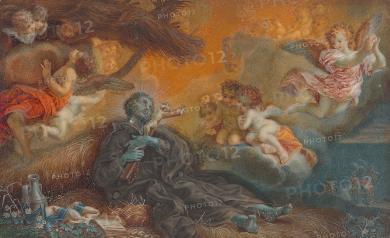 The Death of St. Francis Xavier, c. 1750. Creator: Veronica Stern.