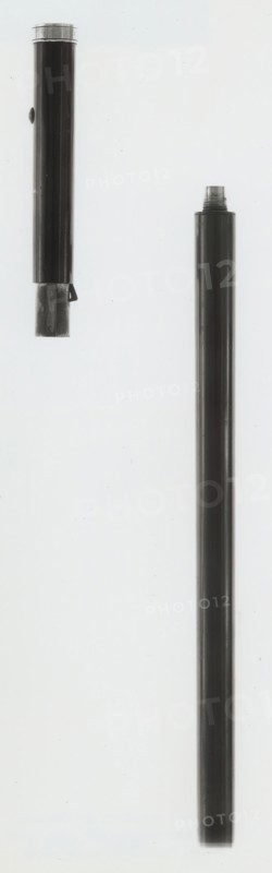 Breech-Loading Rim-Fire Rifle in Form of a Walking Stick, New York, 1858. Creator: Unknown.